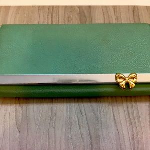 Teal wallet from Asia